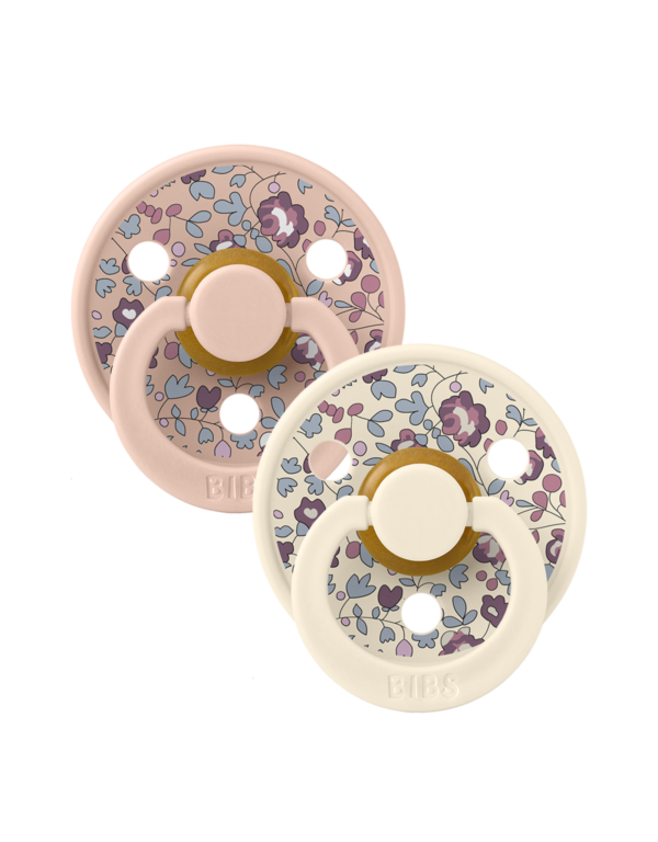 BIBS BIBS Colour  2 pack Liberty Capel - Eloise - Blush