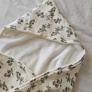 Badcape/Wikkeldoek Takjes bamboe