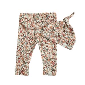 Newborn set -Trendy Fowers Klei roze