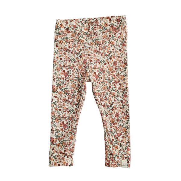 Skinny legging - Trendy Flowers klei roze