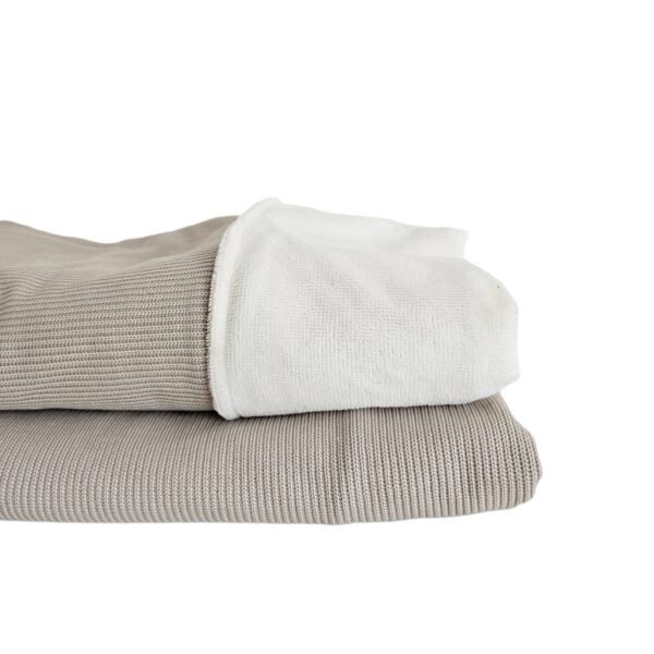 Wieg-/ledikantdeken Bamboe - Knit beige