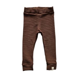 Skinny legging - Rib Brown *