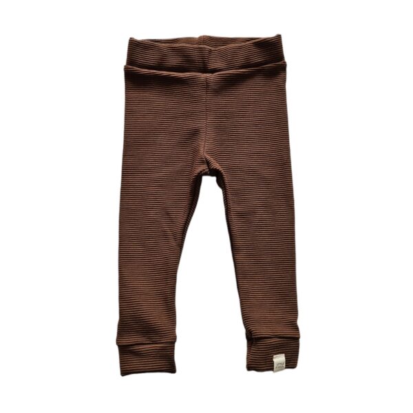 Skinny legging - Rib Brown *