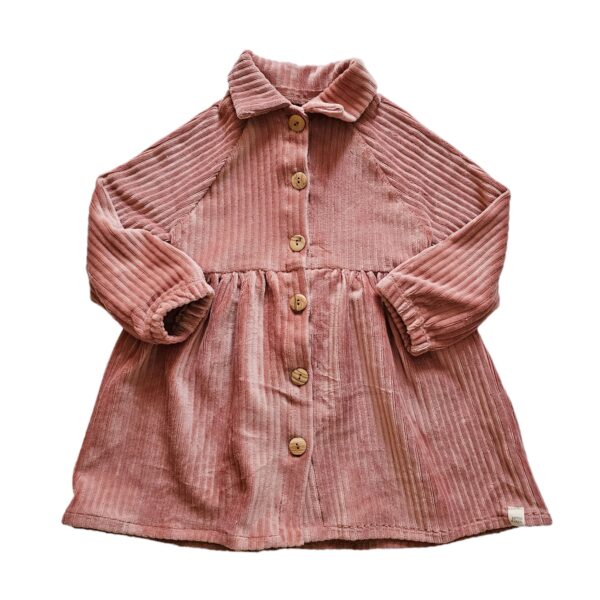 Jurkje rib old pink