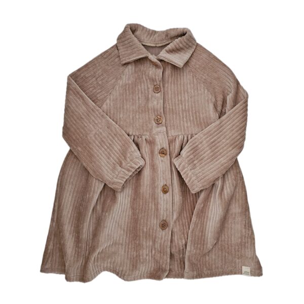 Jurkje rib Dark beige