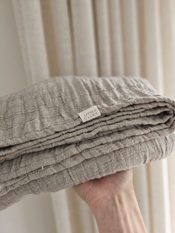 Swaddle - Linne Taupe