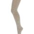 Wool/cotton tights - Beige Melange - 90