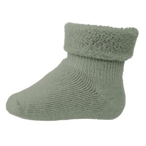 Wool baby socks - Lily Pad