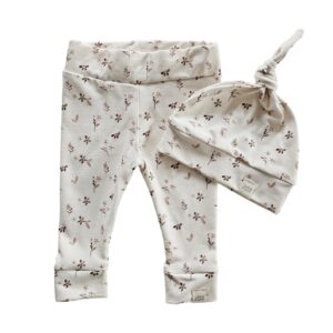 Newborn set -Tiny leaves