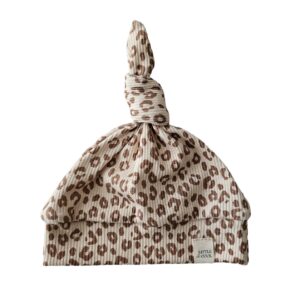 Newborn Mutsje los - Panter rib beige