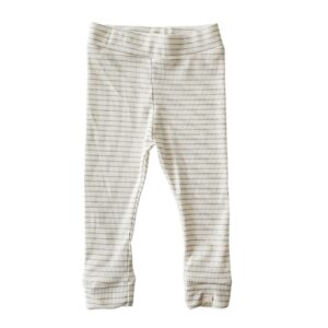 Skinny legging - Rib streep sand