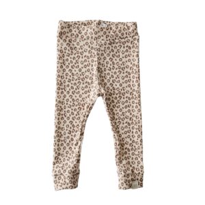 Skinny legging - Panter rib beige