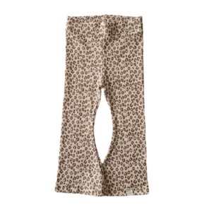 Flared - Panter rib beige