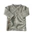 Longsleeve - overslag Dusty Green rib - Newborn