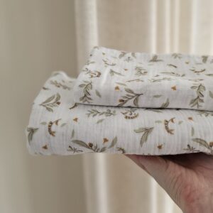 Swaddle - olive leaves