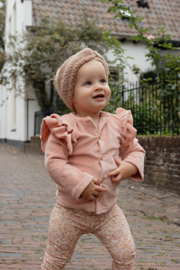 Vestje Jill Roesel old pink - Afbeelding 4