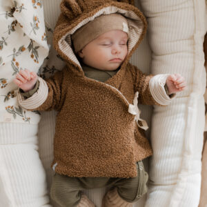 Baby jasje boucle brown