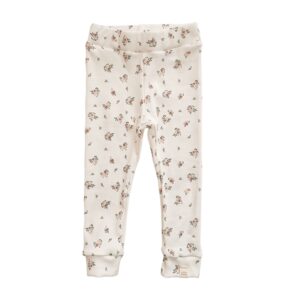 Skinny legging - Spring Flowers rib
