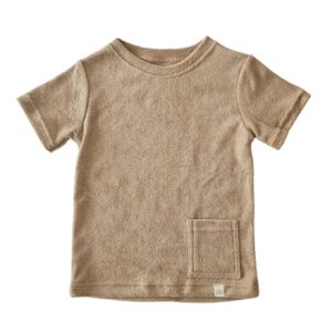 Shirt - Badstof dark beige