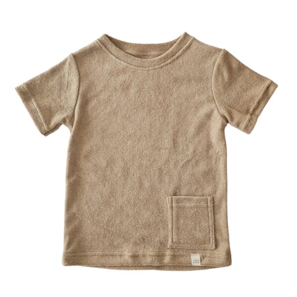 Shirt - Badstof dark beige