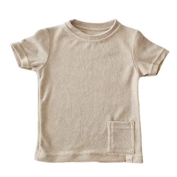 Shirt - Badstof beige