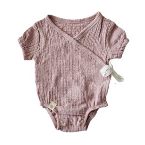 Romper - hydrofiel old pink