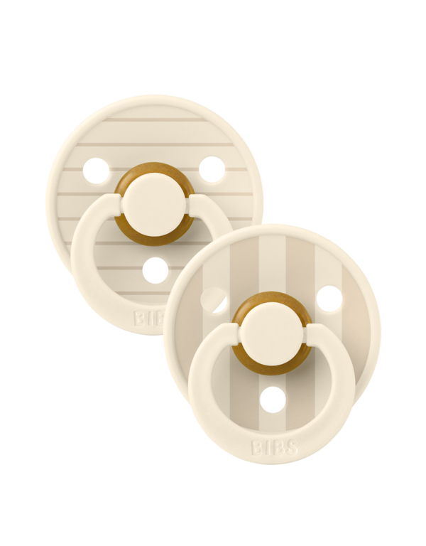 BIBS Studio Colour Pin 2 pack Ivory/Vanilla