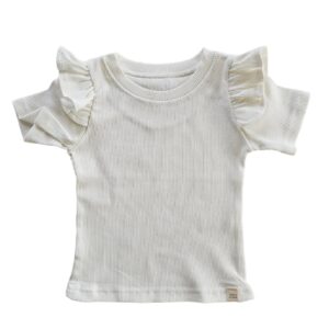 Shirt - Ruffel Rib ecru