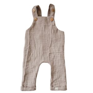 Salopette - Mousselines taupe