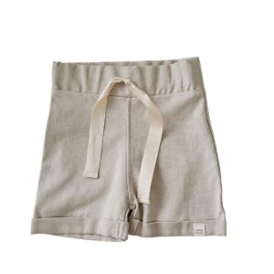Korte broek -Jeans beige