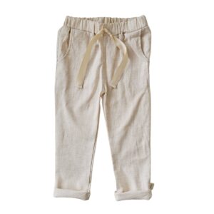 Chino Linne beige