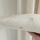 Swaddle -  Moons & Stars beige - L 120x120 cm