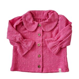 Blouse embroidery pink