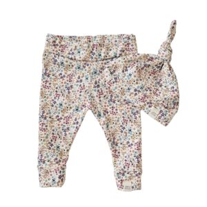 Newborn set -  Lentebloem blauw