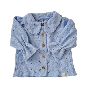 Blouse embroidery blue