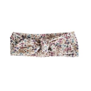 Haarband Breed - Lentebloem blauw