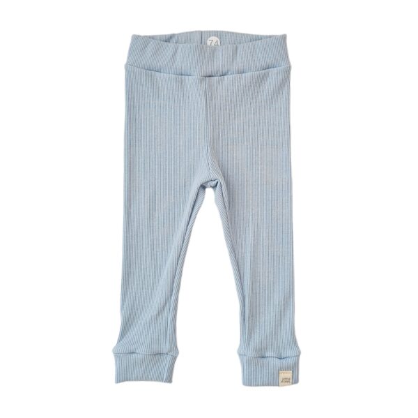 Skinny legging - Rib baby Blue