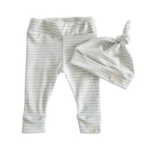 Newborn set - baby Blue streep