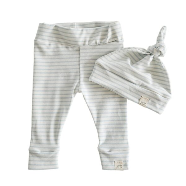Newborn set - baby Blue streep
