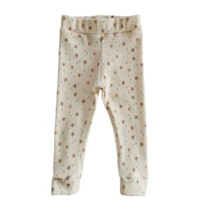 Skinny legging - Starflowers rib