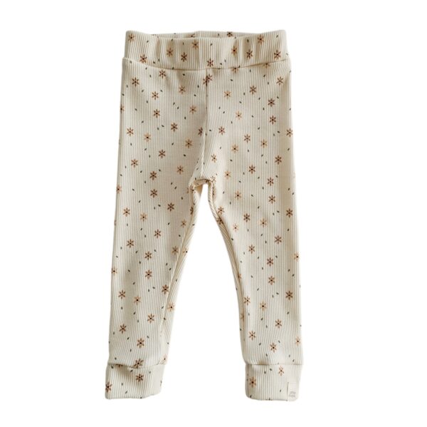 Skinny legging - Starflowers rib