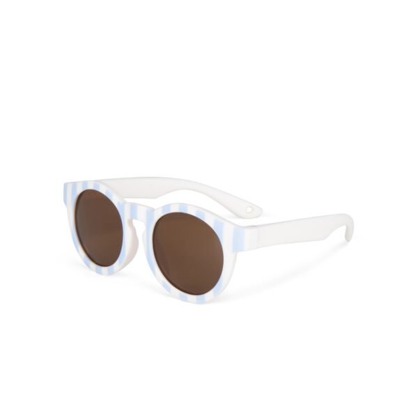 Zonnebril | Retro | blauw stripe - Afbeelding 2