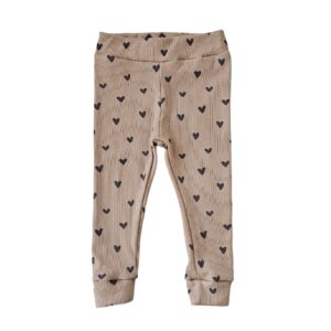 Skinny legging - Hartjes dark beige