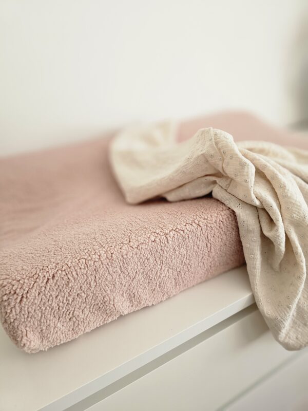 Aankleedkussenhoes -Teddy Nude Roze - Afbeelding 2