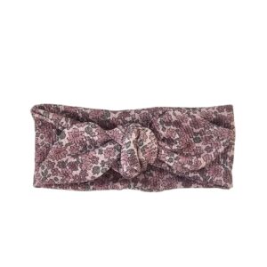 Haarband Breed - Lieve Kleine Bloemen Framboos