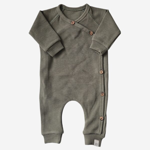 Boxpakje - Sam Rib olijf green Rib