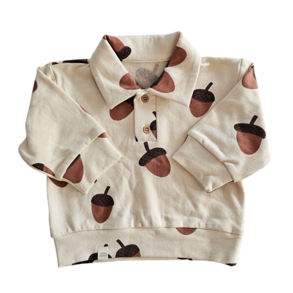 Polo sweater eikel - Afbeelding 2