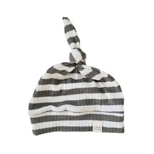 Newborn Mutsje los - Rib streep green