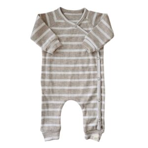 Boxpakje - Sam rib brede streep beige