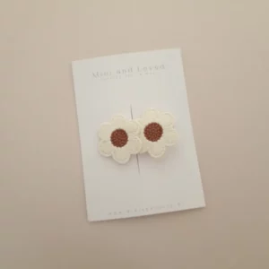 Mini&loved -  Flower Amélie Off-White line middel (1 stuk)